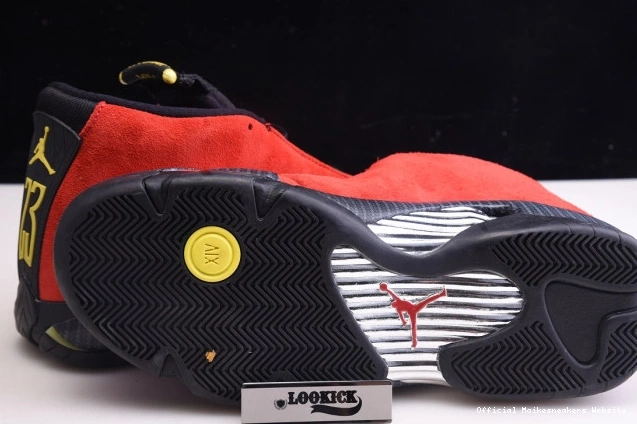 Official Maikesneakers Jordan Retro Air 14 654459-670 Challenge Red 0628